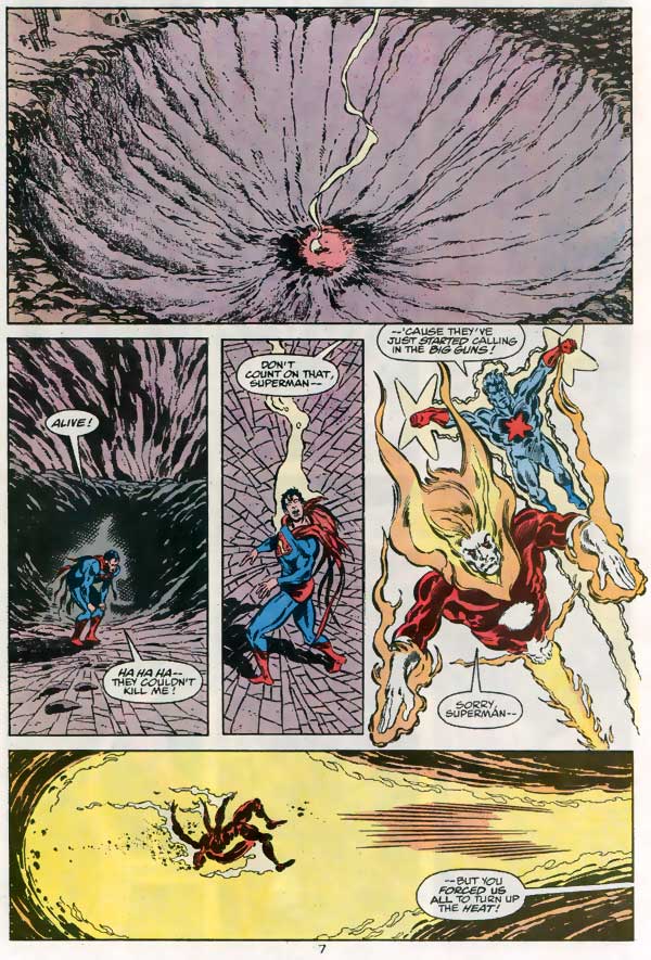Action Comics #666 starring Superman featuring Firestorm and Captain Atom