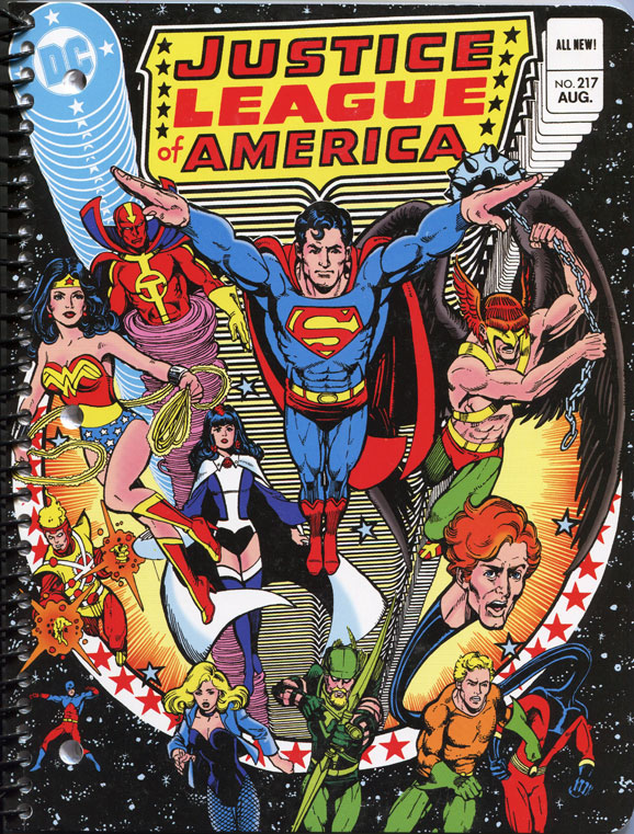 Back to School Firestorm merchandise - Justice League of America #217 by George Perez