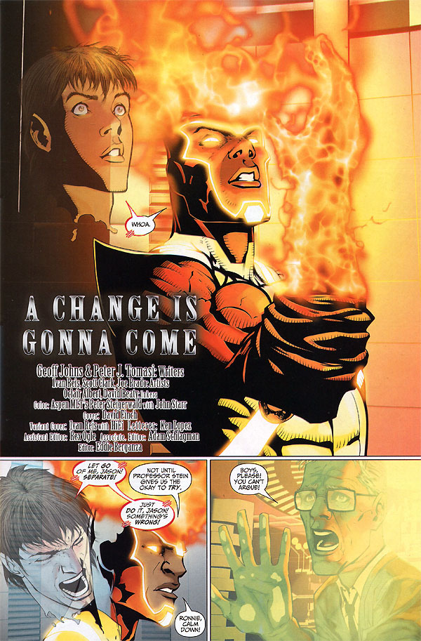 Brightest Day #10 - Firestorm Jason and Ronnie