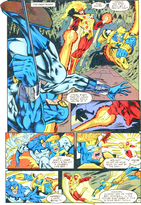 Extreme Justice #10 Featuring Booster Gold, Blue Beetle and Firestorm