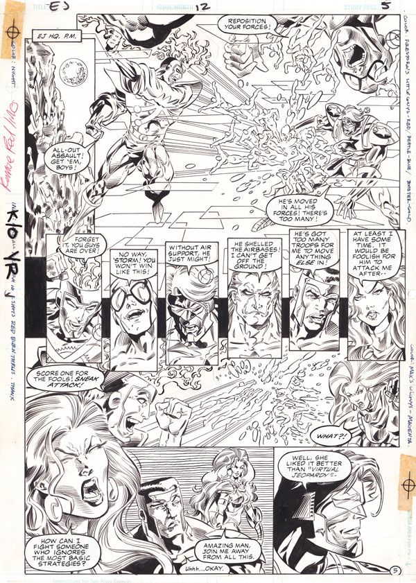 Extreme Justice #12 page 5 by Tom Morgan & Ken Branch