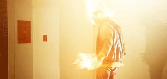 Robbie Amell as Ronnie Raymond & Firestorm on The Flash