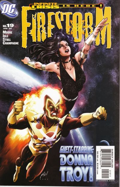Firestorm volume 3 #19 cover by Matt Haley