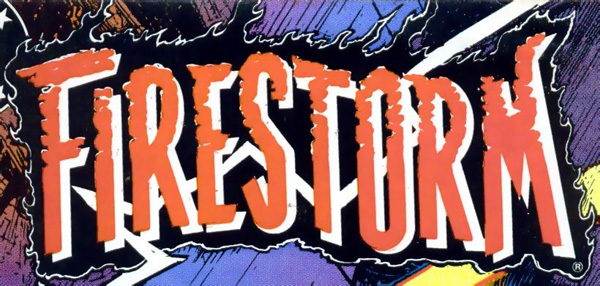 Firestorm the Nuclear Man vol 2 logo - John Ostrander and Tom Mandrake
