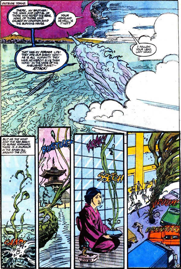 Firestorm #93 featuring Swamp Thing by John Ostrander and Tom Mandrake