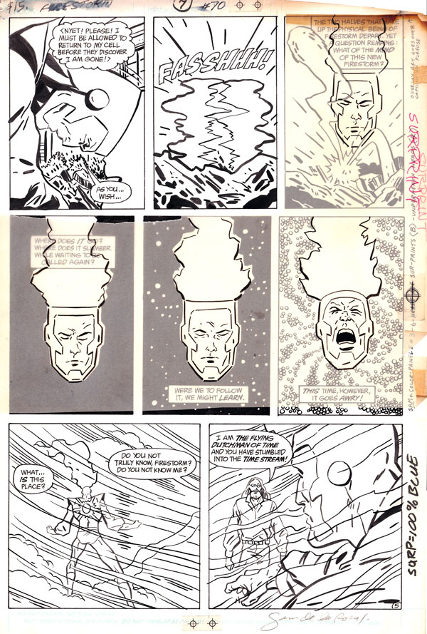 Firestorm the Nuclear Man v2 #70 page 5 by J.J. Birch and Sam de la Rosa