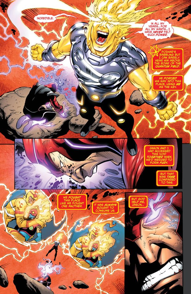Fury of Firestorm: The Nuclear Men #12 by Joe Harris, Yildiray Cinar, Marlo Alquiza, and Hi-Fi Color