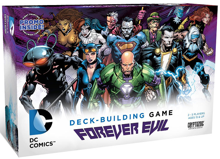 DC Comics Deck Building Game Forever Evil by Cryptozoic