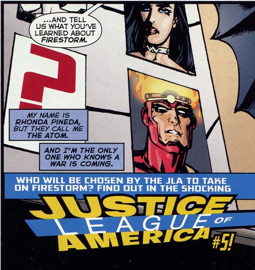 Justice League #20 - Firestorm