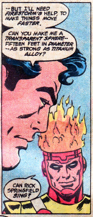 Firestorm in Justice League of America #207