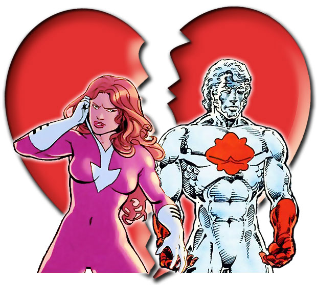 Unhappy Valentine’s Day to Plastique and Captain Atom