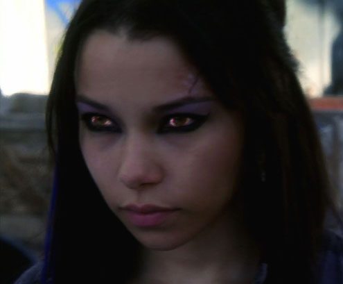 Plastique on Smallville played by Jessica Parker Kennedy