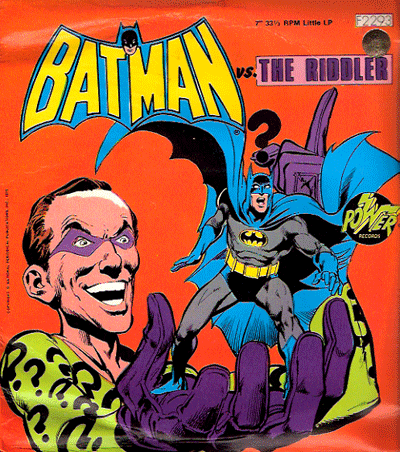 Power Records: Batman vs the Riddler - If Music Be The Food of Death
