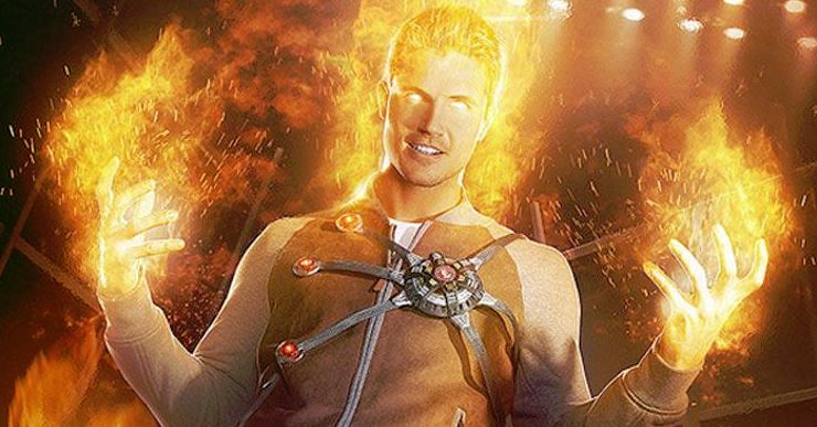 Robbie Amell as Firestorm on The Flash