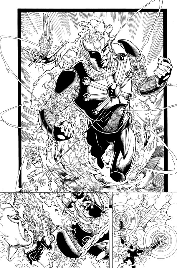 Hurricane by Ethan Van Sciver from FURY OF FIRESTORM #8