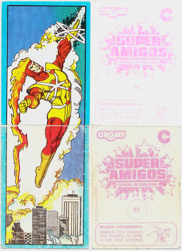 Super Amigos Firestorm sticker