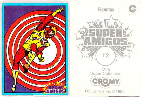 Super Amigos Firestorm sticker