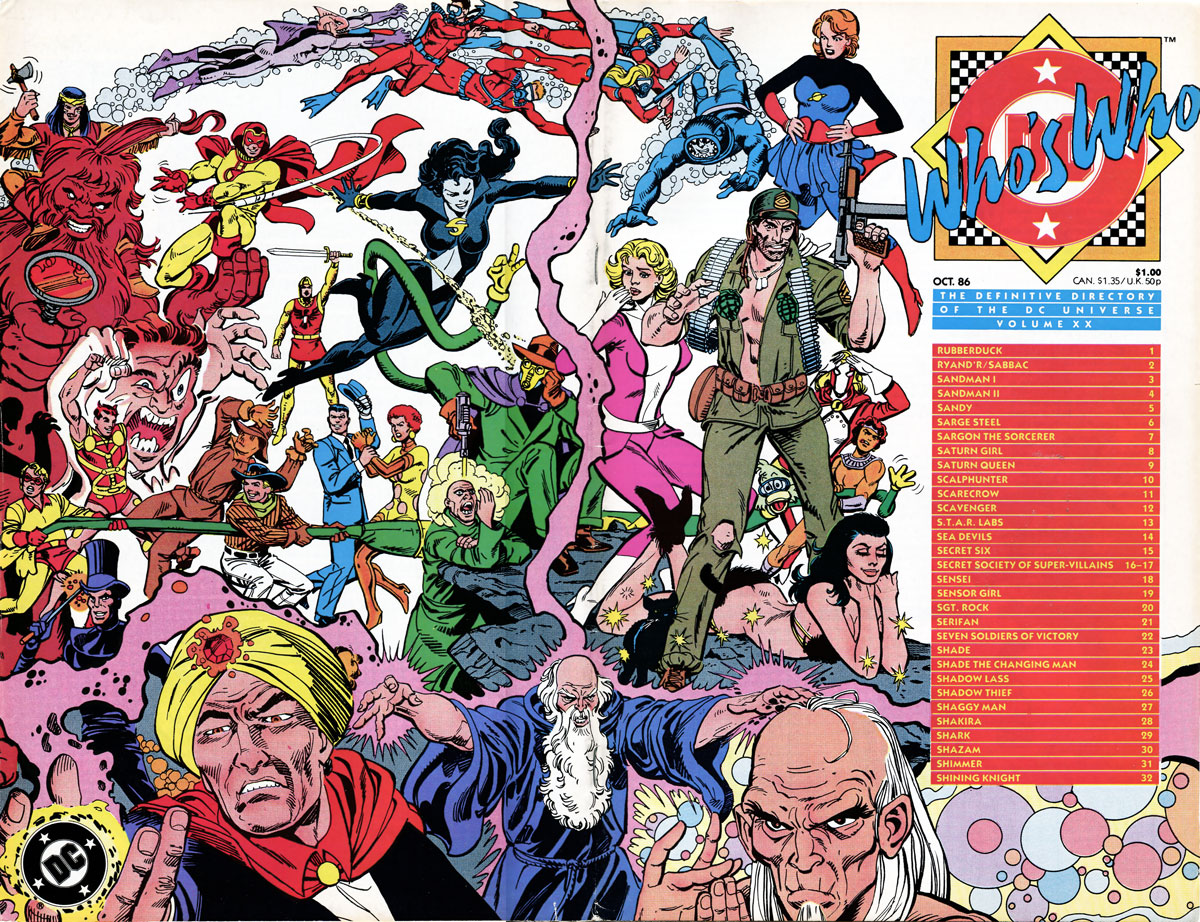 WHO'S WHO: The Definitive Podcast of the DC Universe, Volume XX
